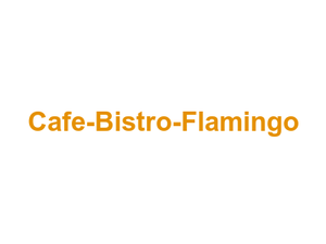 Cafe-Bistro-Flamingo Logo