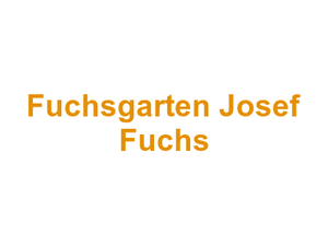 Fuchsgarten Josef Fuchs Logo