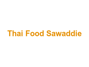 Thai Food Sawaddie Logo
