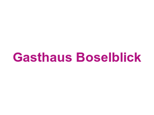 Gasthaus Boselblick Logo