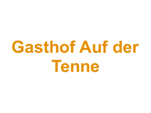 Gasthof Auf der Tenne Logo