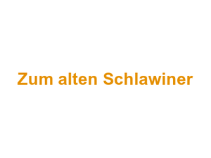 Zum alten Schlawiner Logo