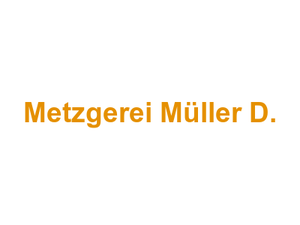 Metzgerei Müller D. Logo