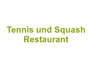 Tennis und Squash Restaurant Logo