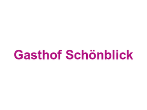 Gasthof Schönblick Logo