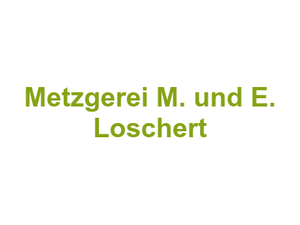 Metzgerei M. und E. Loschert Logo