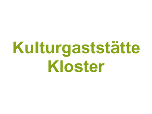 Kulturgaststätte Kloster Logo