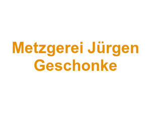 Metzgerei Jürgen Geschonke Logo