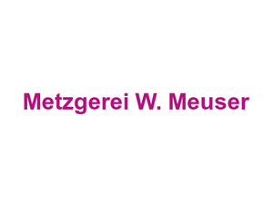 Metzgerei W. Meuser Logo