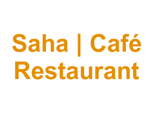Saha | Café Restaurant Logo