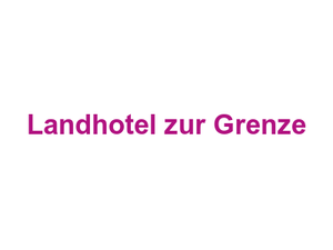 Landhotel zur Grenze Logo