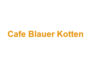 Cafe Blauer Kotten Logo