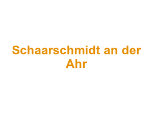 Schaarschmidt an der Ahr Logo