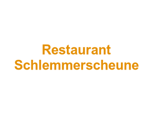 Restaurant Schlemmerscheune Logo
