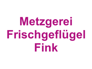 Metzgerei Frischgeflügel Fink Logo