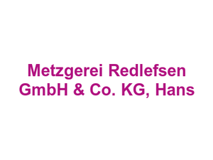 Metzgerei Redlefsen GmbH & Co. KG, Hans Logo