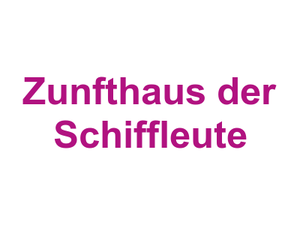 Zunfthaus der Schiffleute Logo