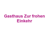 Gasthaus Zur frohen Einkehr Logo