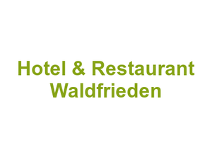 Hotel & Restaurant Waldfrieden Logo