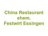China Restaurant ehem. Festwirt Essingen Logo