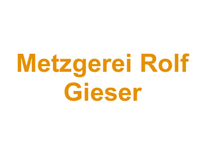 Metzgerei Rolf Gieser Logo
