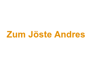 Zum Jöste Andres Logo