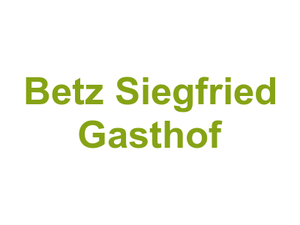 Betz Siegfried Gasthof Logo