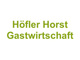 Höfler Horst Gastwirtschaft Logo