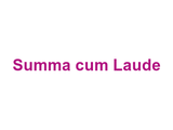 Summa cum Laude Logo