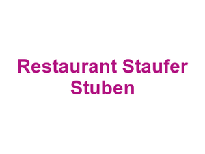 Restaurant Staufer Stuben Logo