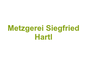Metzgerei Siegfried Hartl Logo