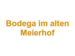 Bodega im alten Meierhof Logo