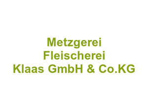 Metzgerei Fleischerei Klaas GmbH & Co.KG Logo