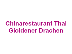Chinarestaurant Thai Gioldener Drachen Logo