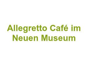 Allegretto Café im Neuen Museum Logo