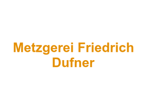 Metzgerei Friedrich Dufner Logo