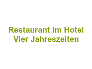 Restaurant im Hotel Vier Jahreszeiten Logo