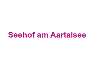 Seehof am Aartalsee Logo