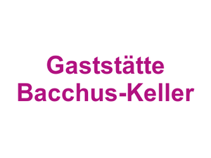 Gaststätte Bacchus-Keller Logo