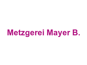 Metzgerei Mayer B. Logo