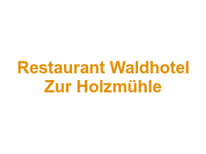 Restaurant Waldhotel Zur Holzmühle Logo