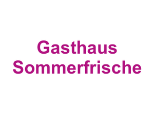 Gasthaus Sommerfrische Logo