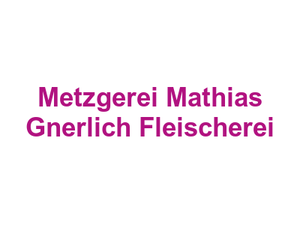 Metzgerei Mathias Gnerlich Fleischerei Logo