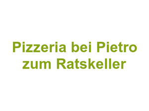 Pizzeria bei Pietro zum Ratskeller Logo