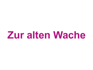 Zur alten Wache Logo
