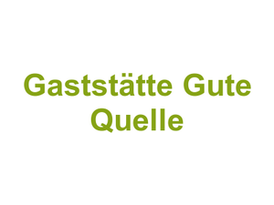 Gaststätte Gute Quelle Logo