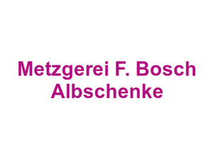 Metzgerei F. Bosch Albschenke Logo