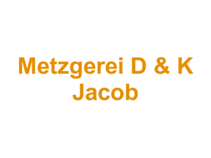 Metzgerei D & K Jacob Logo