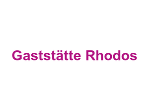Gaststätte Rhodos Logo