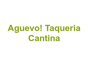 Aguevo! Taqueria Cantina Logo